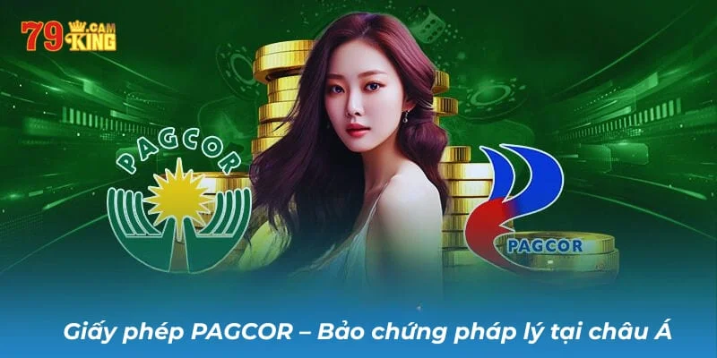 Chứng nhận hợp pháp từ PAGCOR